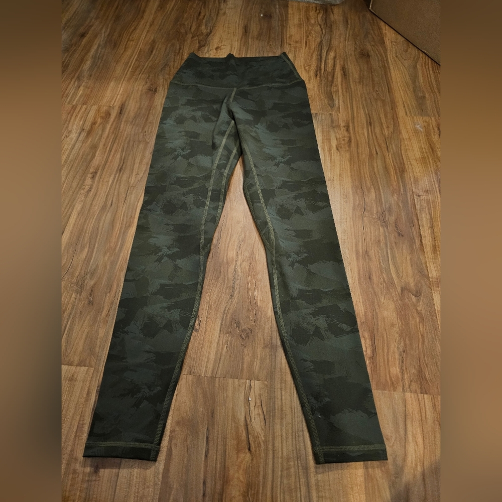 Camouflage Green Leggings